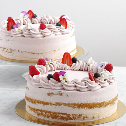 Tarta de fresas y lavanda, ¡hay que probarla! 