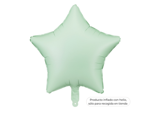 Globo de Foil Estrella con Helio 48 cm