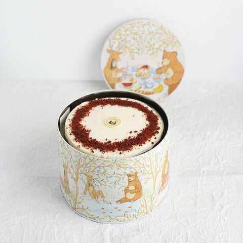 Tarta Red Velvet, con frosting de queso!