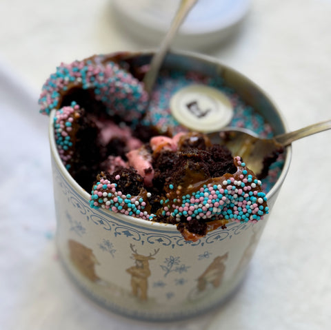 Gender reveal Dot Cake - El Postre que te dira si es niño o niña 🩷🍼🩵.