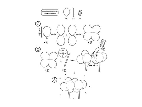 🎈 Balloon Cake Topper Azul o Rosa – Decoración para tartas (29 cm)