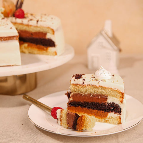 Tarta de Invierno. Deliciosas capas de sabores dentro!