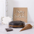 tarta choco dulce de leche DIY topper madera1CON TEXTO