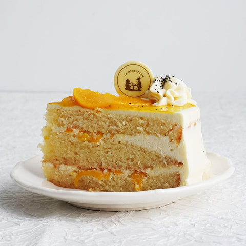 Tarta Valentina. De melocotón y maracuya frutal y deliciosa!
